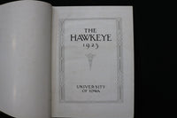 1923 THE HAWKEYE UNIVERSITY OF IOWA YEARBOOK - IOWA CITY, IOWA - YB 3538
