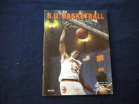 1986 FEBRUARY 23 BASKETBALL PROGRAM - SYRACUSE UNIV VS GEORGETOWN UNIV- SP 3624O