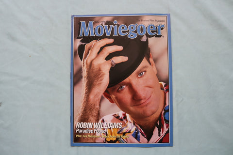 1986 JUNE MOVIEGOER MAGAZINE - ROBIN WILLIAMS COVER - E 19844