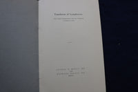 1925 TRANSFUSION OF LYMPHOCYTES SOFTCOVER BOOKLET - HARVARD UNIVERSITY - K 986
