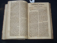 1820 THE CHRISTIAN JOURNAL AND LITERARY REGISTER VOLUME NO. 4 - KD 7670