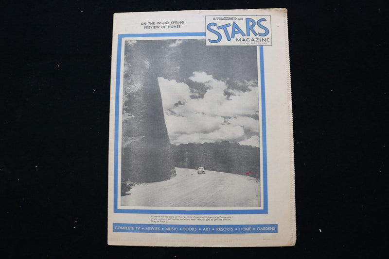 1963 APRIL 28 STARS MAGAZINE - INTER-AMERIAN HIGHWAY GUATEMALA COVER - E 25716