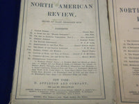 1878-1881 NORTH AMERICAN REVIEW LOT OF 7 ISSUES - NICE STORIES/ARTICLES - WR 672