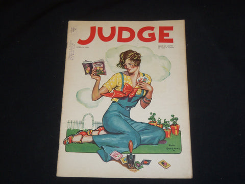 1932 APRIL 9 JUDGE MAGAZINE - ILLUSTRATED COVER - ST 5728