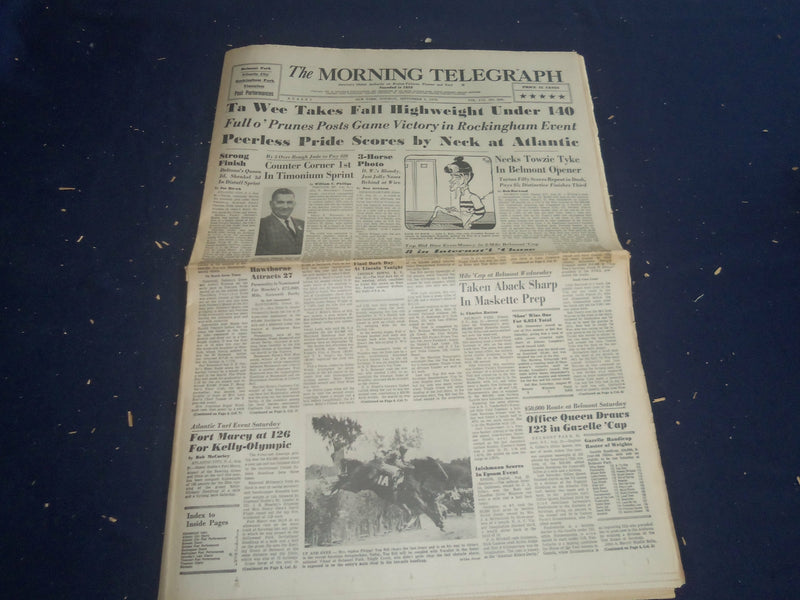 1970 SEP 1 THE MORNING TELEGRAPH-TA WEE TAKES FALL HIGHWEIGHT UNDER 140- NP 5568
