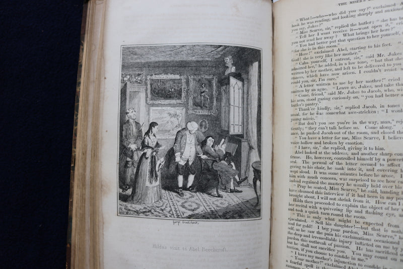 1872 AINSWORTH'S MAGAZINE, VOLUME I HARDCOVER BOOK BY WILLIAM AINSWORTH- KD 9455