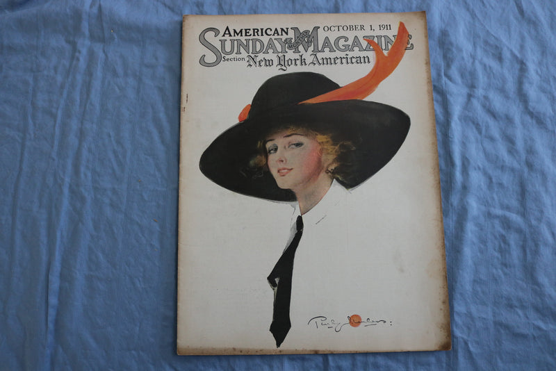 1911 OCTOBER 1 SUNDAY MAGAZINE SECTION NEW YORK AMERICAN - SP 4784P