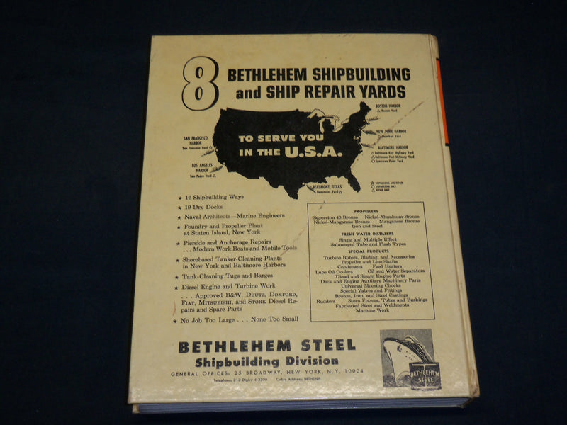 1965 INTERNATIONAL SHIPPING & SHIPBUILDING DIRECTORY BOOK - R 905A
