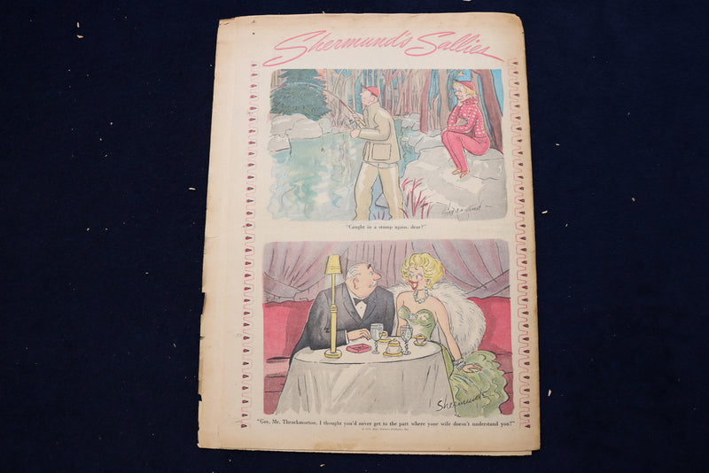 1956 NOVEMBER 25 PICTORIAL REVIEW MAGAZINE - PIPER LAURIE COVER - E 23151