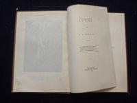 1885 POEMS HARDCOVER BOOK BY J.D. STEELL - KD 8452