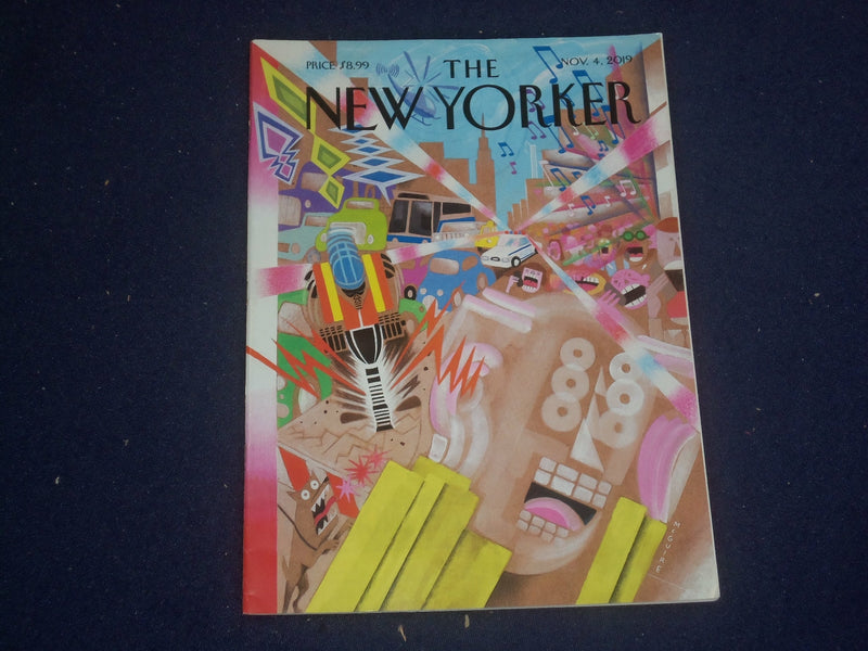 2019 NOVEMBER 4 THE NEW YORKER MAGAZINE - ILLUSTRATED COVER - NY 2352