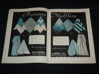 1927 AUGUST NECKWEAR FOR MEN MAGAZINE - NICE ADVERTISEMENTS - J 9035