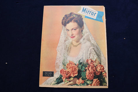 1948 NOVEMBER 14 NY MIRROR MAGAZINE - JOAN LESLIE COVER - E 22461