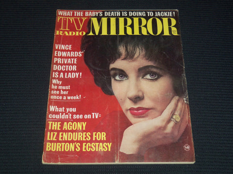 1963 NOVEMBER TV RADIO MIRROR MAGAZINE - ELIZABETH TAYLOR COVER - E 15942