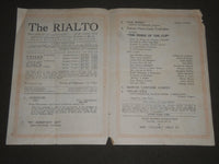 1921 FEBRUARY 13 THE RIALTO BROADWAY PROGRAM - 42ND STREET - J 2400