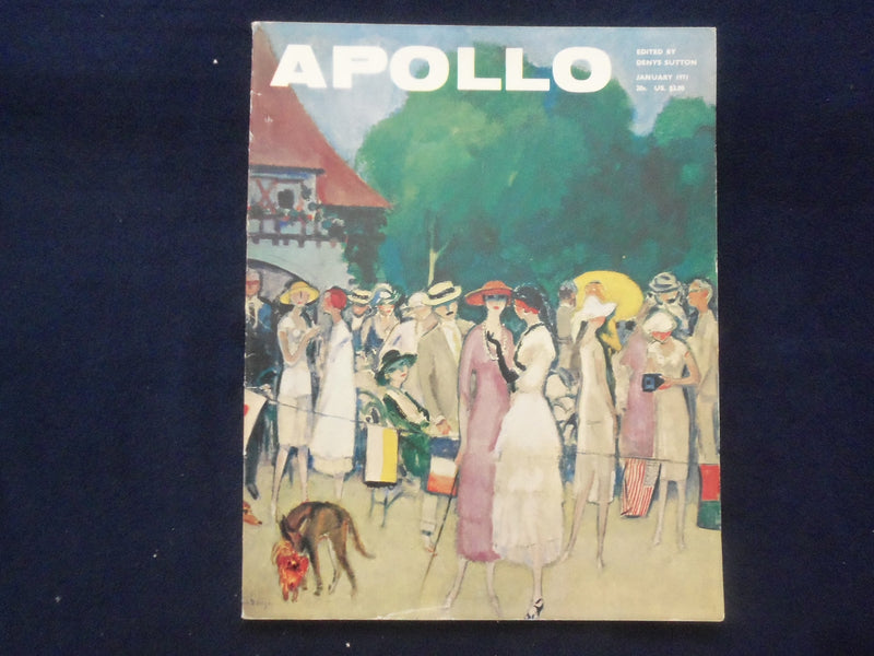 1971 JANUARY APOLLO MAGAZINE - BRITISH - GREAT PHOTOS & ADVERTISEMENTS - K 155