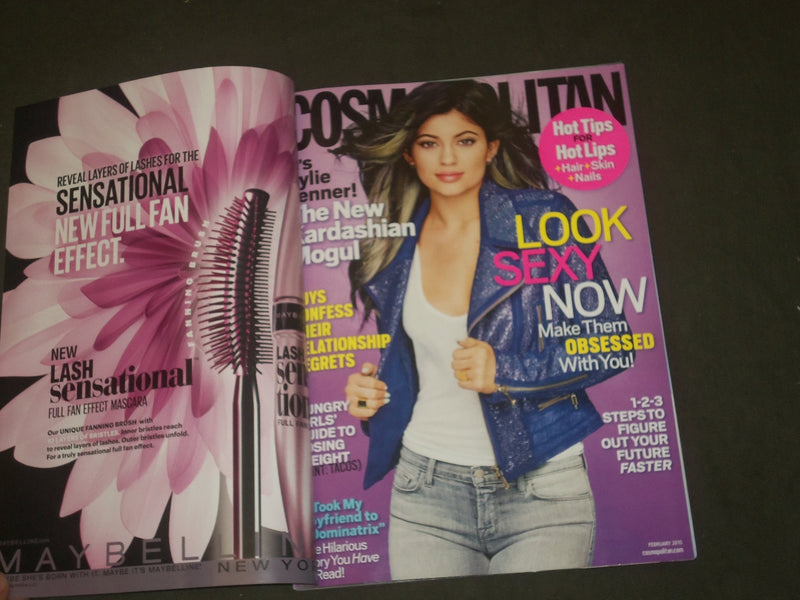 2014 FEBRUARY COSMOPOLITAN MAGAZINE - KYLIE JENNER - B 1259