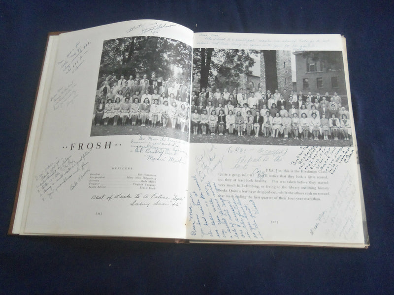 1942-43 CAYUGAN ITHACA COLLEGE YEARBOOK - ITHACA, NEW YORK - YB 2770