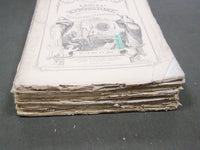 1863-1868 LADIES' REPOSITORY LITERATURE & RELIGION MAGAZINE LOT OF 8 - WR 241F