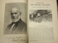 1884 HARPER'S MONTHLY MAGAZINE LOT 12 COMPLETE YEAR - HOWARD PYLE - ADS - WR 250