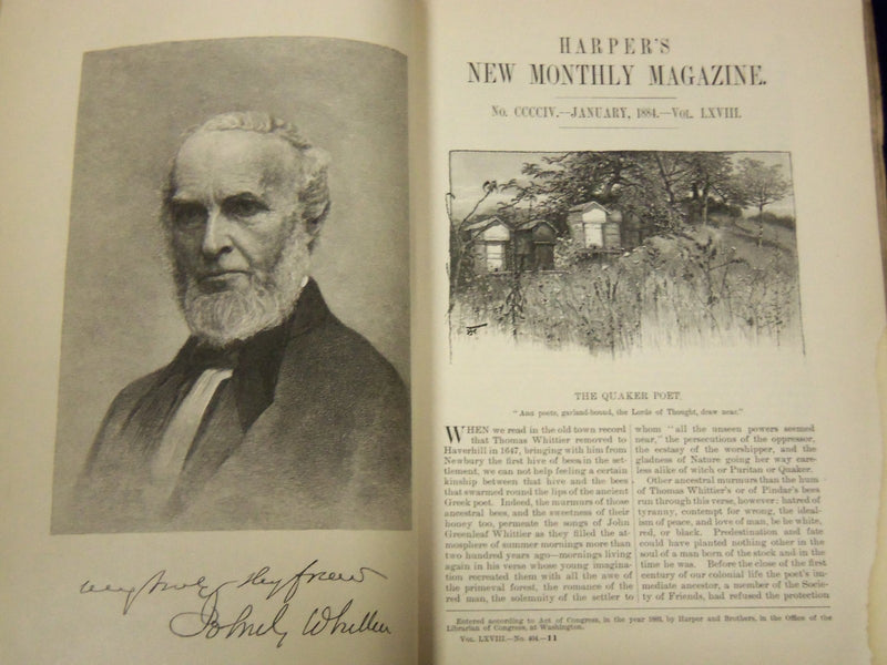 1884 HARPER'S MONTHLY MAGAZINE LOT 12 COMPLETE YEAR - HOWARD PYLE - ADS - WR 250
