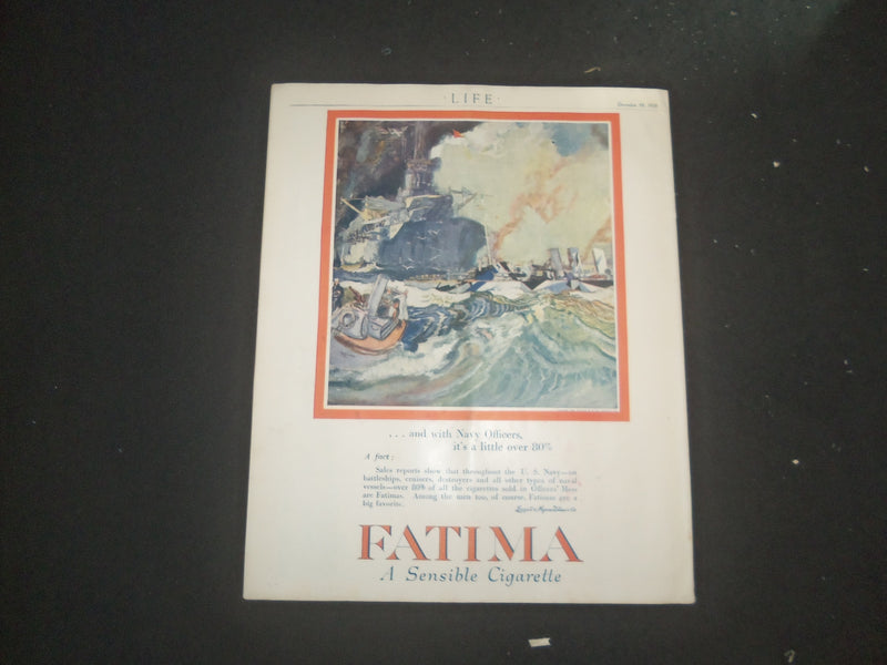 1918 DECEMBER 19 LIFE MAGAZINE - NORMAN ROCKWELL ILLUSTRATED COVER - L 768K