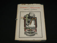 1947 TEODOLITOS Y POLIGONACION HARDCOVER BOOK BY ROBERTO MULLER - KD 7419