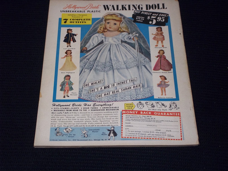 1956 APRIL MOVIES MAGAZINE - GRACE KELLY FRONT COVER - E 16430