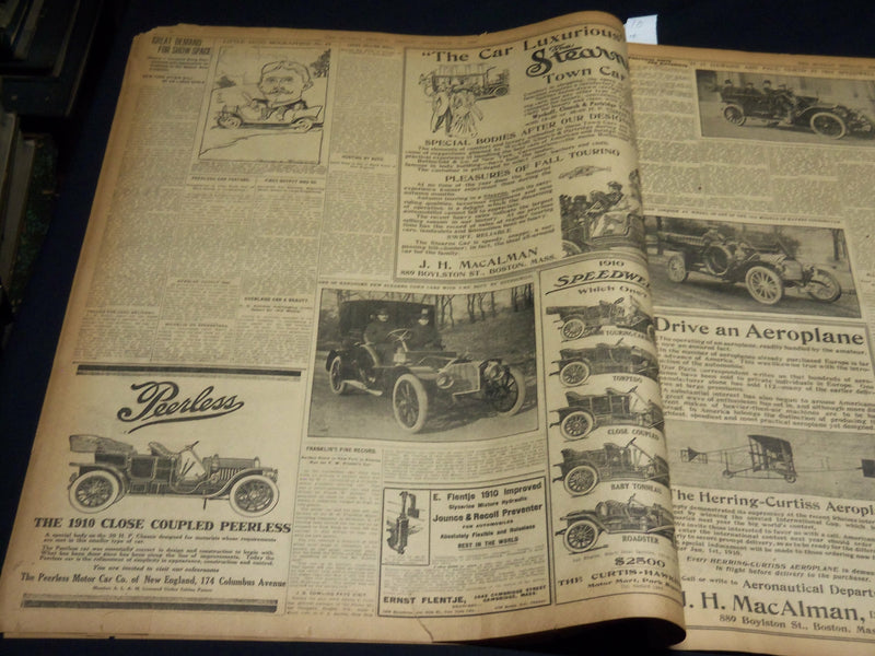 1909 NOVEMBER 14 THE BOSTON HERALD - HARVARD VANQUISHES DARTMOUTH 12-3 - BH 395
