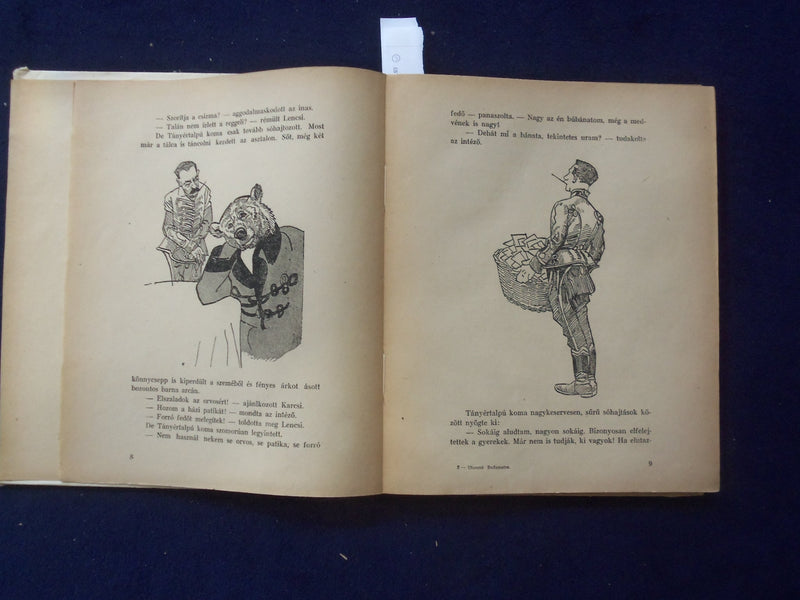 1948 UTAZUNK BUDAPESTRE HARDCOVER BOOK- MUHLBECK RAJZAIVAL - HUNGARIAN - KD 8835
