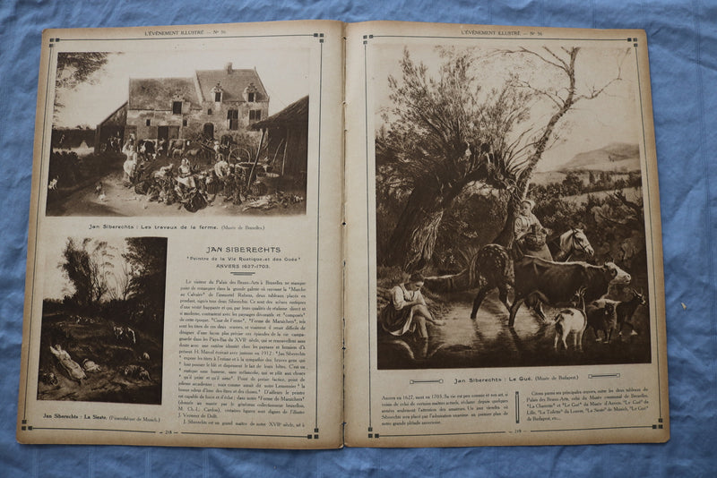 1916 MARCH 18 L'EVENEMENT MAGAZINE - A LA PORTE DU TOMBEAU - FRENCH - NP 8648
