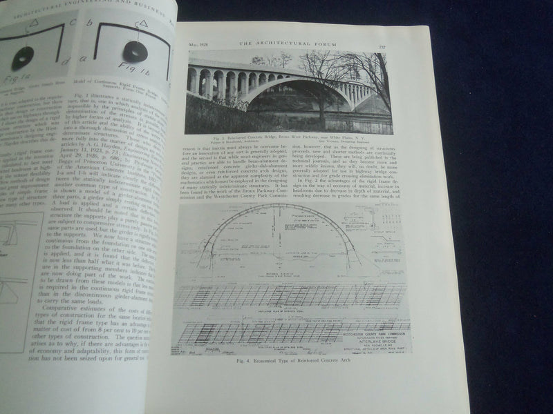 1928 MAY PART 2 THE ARCHITECTURAL FORUM MAGAZINE- PHOTOS, STORIES & ADS- ST 7300