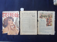 1914 JANUARY PHYSICAL CULTURE MAGAZINE-FACIAL EXERCISE & POSSIBILITIES -SP 1534H