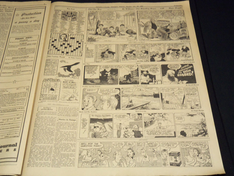 1940 JULY 18 JOURNAL EVERY EVENING NEWSPAPER - ROOSEVELT NOMINATED - NT 9446