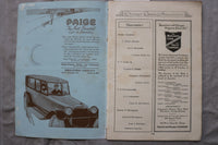 1917-1918 THE AUDITORIUM CHICAGO OPERA ASSOCIATION PROGRAM - MANON - K 3456
