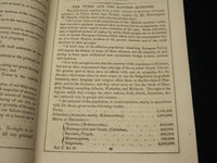 1853-1855 THE AMERICAN & FOREIGN CHRISTIAN UNION MAGAZINE LOT OF 9 - WR 17
