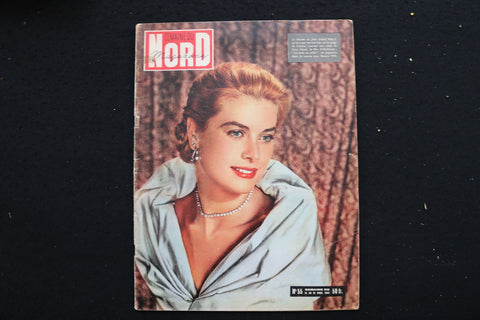 1956 APRIL 21 SEMAINE DU NORD MAGAZINE - GRACE KELLY COVER - E 25818