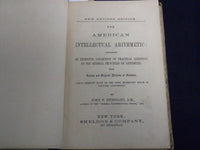 1866 THE AMERICAN INTELLECTUAL ARITHMETIC VOLUME BY JOHN STODDARD - KD 4814L