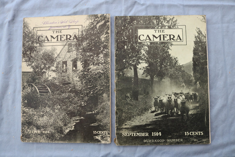 1909-1916 THE CAMERA MAGAZINE - LOT OF 18 - O 3836