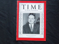 1937 JULY 5 TIME MAGAZINE - GOVERNOR GEORGE EARLE III - T 569