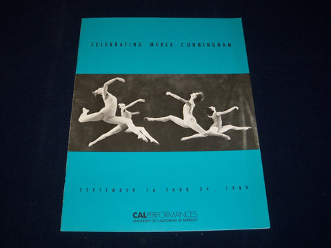 1989 SEPTEMBER 16-24 CELEBRATING MERCE CUNNINGHAM PROGRAM - BERKELEY - J 5120