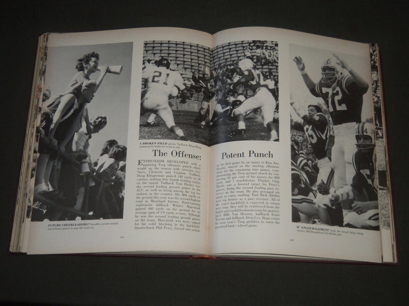 1965 TERRAPIN UNIVERSITY OF MARYLAND COLLEGE YEARBOOK - GREAT PHOTOS - YB 1168