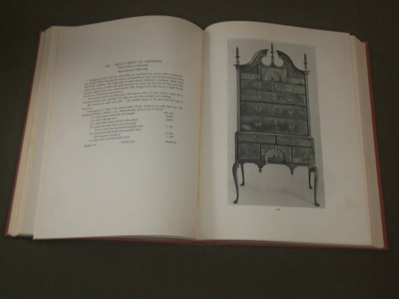 1952 AMERICAN FURNITURE QUEEN ANNE & CHIPPENDALE PERIODS BY JOSEPH DOWNS- I 1367