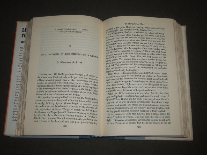 1947-1973 ABRAHAM LINCOLN HARDCOVER BOOKS LOT OF 5 - KD 3403