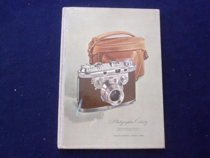 1949 MONTGOMERY WARD PHOTOGRAPHIC CATALOG - HARDCOVER - R 96O