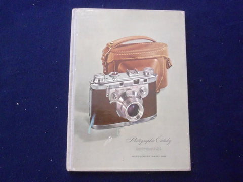 1949 MONTGOMERY WARD PHOTOGRAPHIC CATALOG - HARDCOVER - R 96O