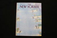 1986 APRIL 7 NEW YORKER MAGAZINE - GREAT ILLUSTRATED COVER - NY 3258
