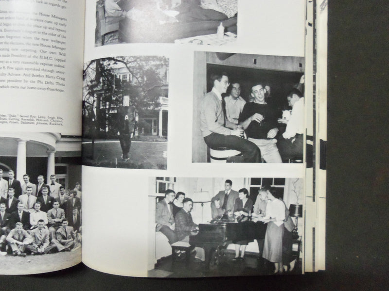 1952 THE OLIO AMHERST COLLEGE YEARBOOK - MASSACHUSETTS - GREAT PHOTOS - YB 308