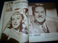 1946 SCREEN ANNUAL MAGAZINE - JUNE ALLYSON COVER - GREAT PHOTOS - J 1848