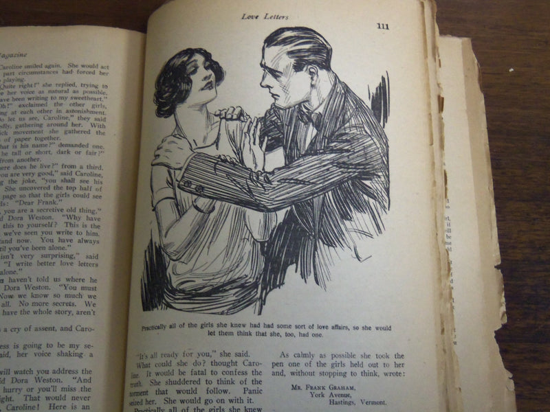 1925 AUGUST 22 LOVE STORY MAGAZINE ILLUSTRATED - VIVIAN GREY - K 1125